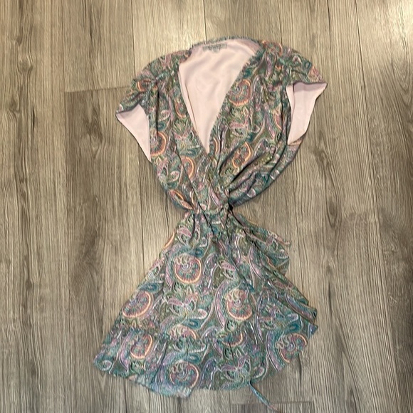 All Saints Wrap Dress - Picture 2 of 4